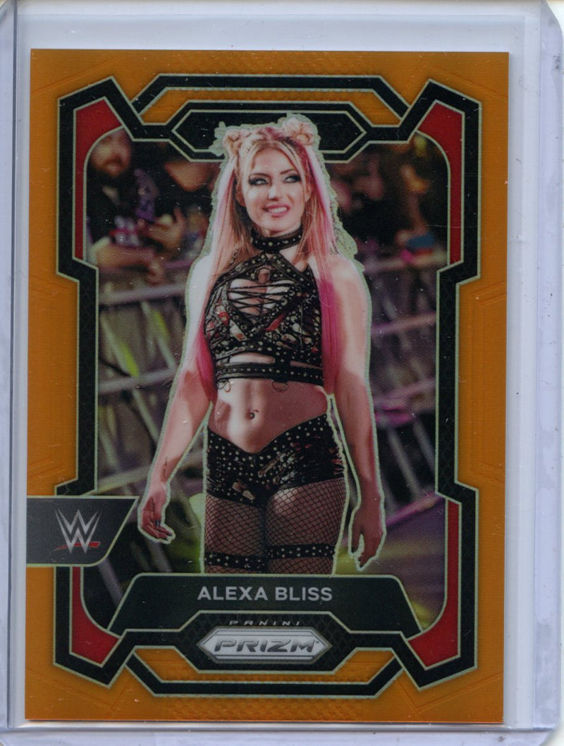 2024 Prizm WWE Alexa Bliss Orange Prizm 18/99