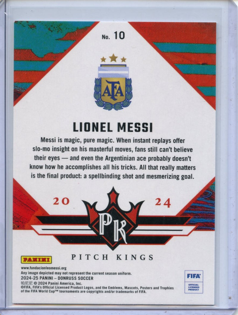 2024-25 Donruss Lionel Messi Pitch Kings