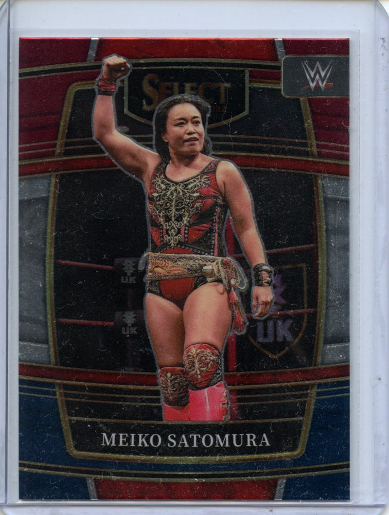 2022 Panini Select WWE Meiko Satomura Concourse Red & Blue