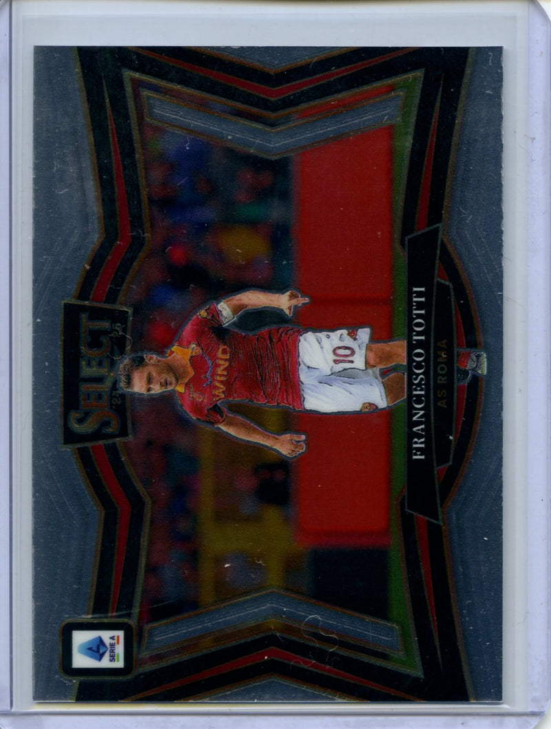 2024-25 Panini Select Serie A Francesco Totti Field Level