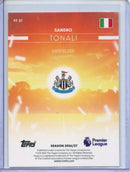 2026-27 Topps Flagship EPL Sandro Tonali Flying the Flag