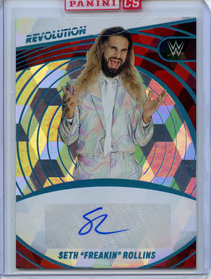 2023 Revolution WWE Seth "Freakin" Rollins Autographs Cubic 31/49