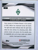 2024-25 Topps Chrome Bundesliga Mitchell Weiser Magenta Lava 67/125