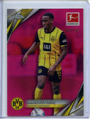 2024-25 Topps Chrome Bundesliga Jamie Gittens Magenta 47/125