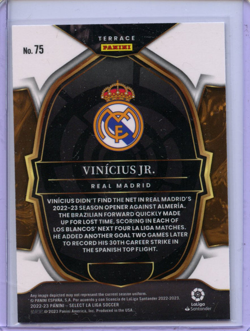 2022-23 Panini Select La Liga Vinicius Jr. Terrace