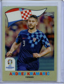 2024 Topps Chrome UEFA Euro Andrej Kramaric 1960 Topps Chrome