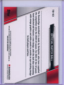 2021-22 Topps Chrome Bundesliga Soccer Official Match Ball Short Print