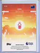 2026-27 Topps Flagship EPL Chris Wood Flying the Flag