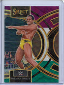 2024 Panini Select WWE Norman Smiley Premier Level Tri-Color