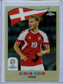 2024 Topps Chrome UEFA Euro Jonas Wind 1960 Topps Chrome
