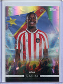 2026-27 Topps Flagship EPL Noah Sadiki Flying the Flag