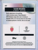 2025-26 Topps Finest UEFA Takumi Minamino