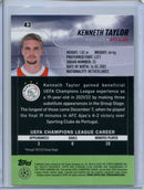 2021-22 Topps Stadium Club Chrome UEFA Champions League Kenneth Taylor