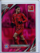 2024-25 Topps Chrome Bundesliga Jamal Musiala Magenta Lava 93/125