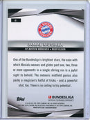2024-25 Topps Chrome Bundesliga Jamal Musiala Magenta Lava 93/125