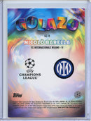 2024-25 Topps Chrome UEFA Club Comps Nicolo Barella Golazo GZ-9