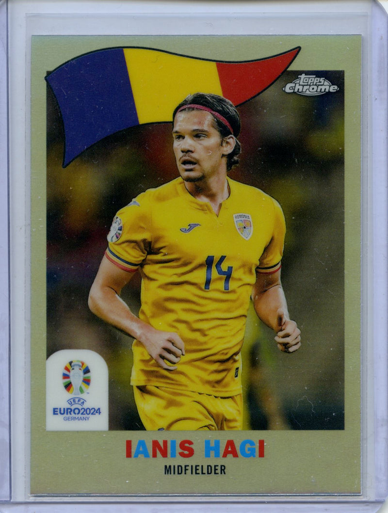 2024 Topps Chrome UEFA Euro Ianis Hagi 1960 Topps Chrome