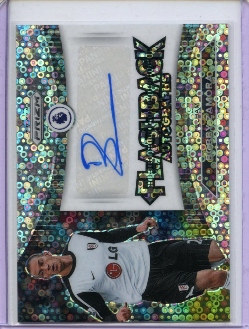 2022-23 Prizm Premier League Bobby Zamora Flashback Autograph Breakaway