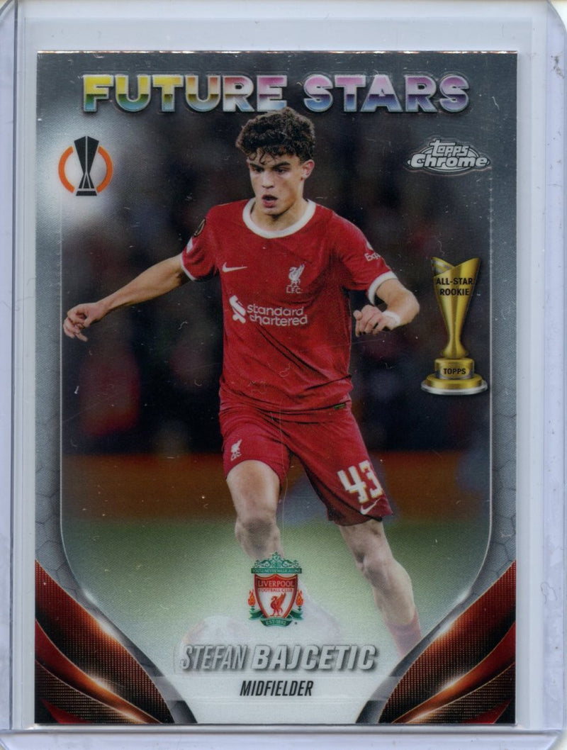 2023-24 Topps Chrome UEFA Stefan Bajcetic