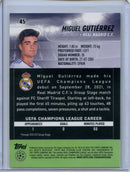 2021-22 Topps Stadium Club Chrome UEFA Champions League Miguel Gutierrez