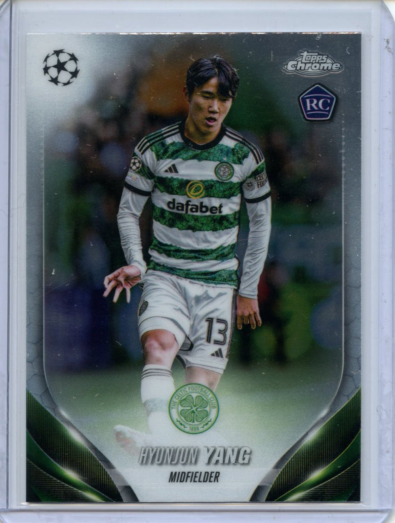 2023-24 Topps Chrome UEFA Hyunjun Yang