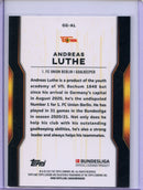 2021-22 Topps Chrome Bundesliga Soccer Andreas Luthe Golden Generation