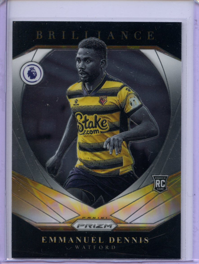 2021-22 Panini Prizm Premier League Emmanuel Dennis Brilliance