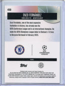 2025-26 Topps Finest UEFA Enzo Fernandez