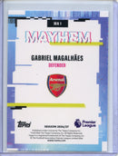 2026-27 Topps Flagship EPL Gabriel Magalhaes Mayhem