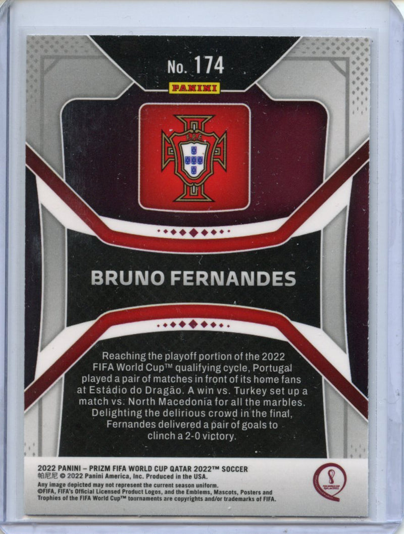 2022 Panini Prizm FIFA World Cup Qatar Bruno Fernandes