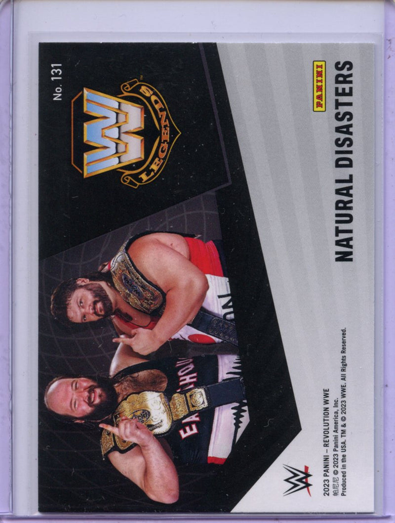 2023 Revolution WWE Natural Disasters Earthquake & Typhoon