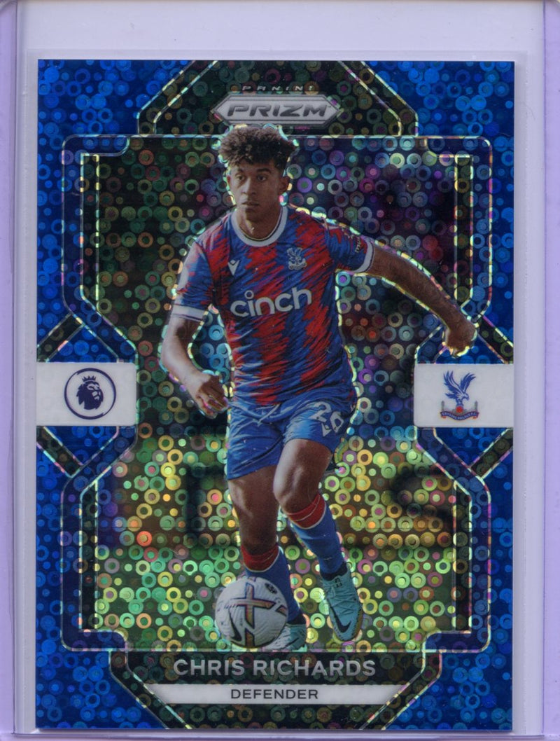 2022-23 Prizm Premier League Chris Richards Blue Breakaway Prizm 9/75