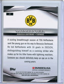 2024-25 Topps Chrome Bundesliga Maximilian Beier Blue 108/150