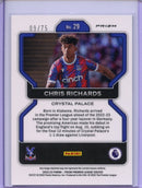 2022-23 Prizm Premier League Chris Richards Blue Breakaway Prizm 9/75