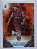 2023-24 Topps UEFA CC Said Benrahma Inferno Foil