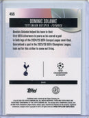 2025-26 Topps Finest UEFA Dominic Solanke