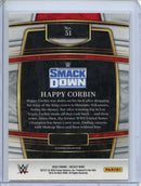 2022 Panini Select WWE Happy Corbin Concourse Red & Blue