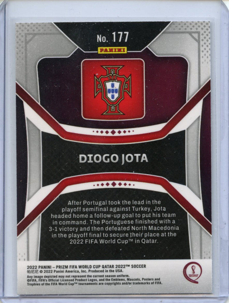 2022 Panini Prizm FIFA World Cup Qatar Diogo Jota