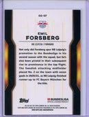 2021-22 Topps Chrome Bundesliga Soccer Emil Forsberg Golden Generation