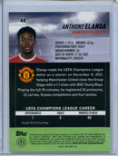 2021-22 Topps Stadium Club Chrome UEFA Champions League Anthony Elanga