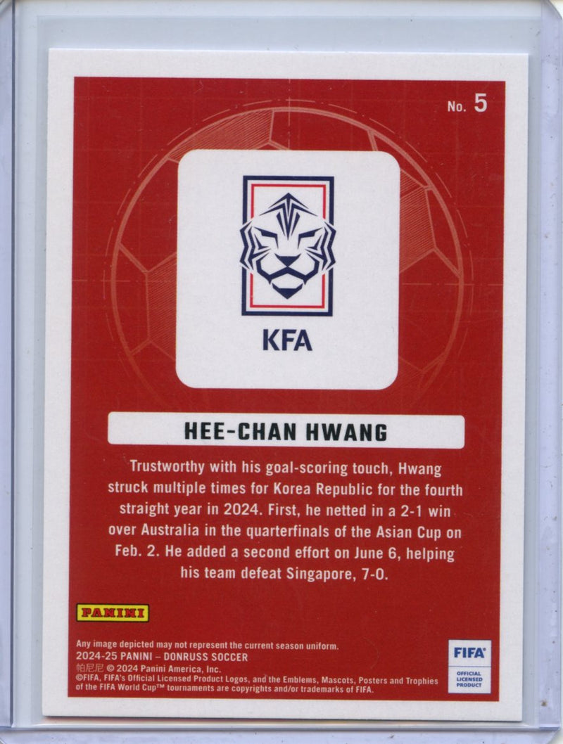 2024-25 Donruss Hee-Chan Hwang Craftsmen Silver