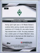 2024-25 Topps Chrome Bundesliga Keke Topp Aqua 21/175