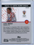 2023-24 Topps Pristine Road To Euro Luka Sucic Refractor
