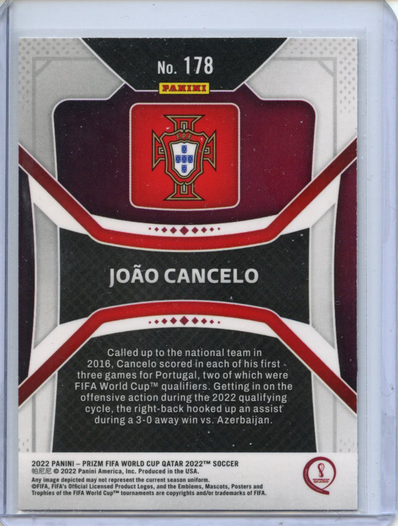 2022 Panini Prizm FIFA World Cup Qatar Joao Cancelo