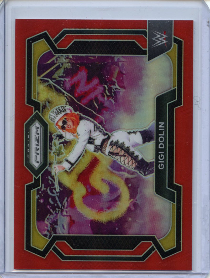 2024 Prizm WWE Gigi Dolin Red Prizm 125/299