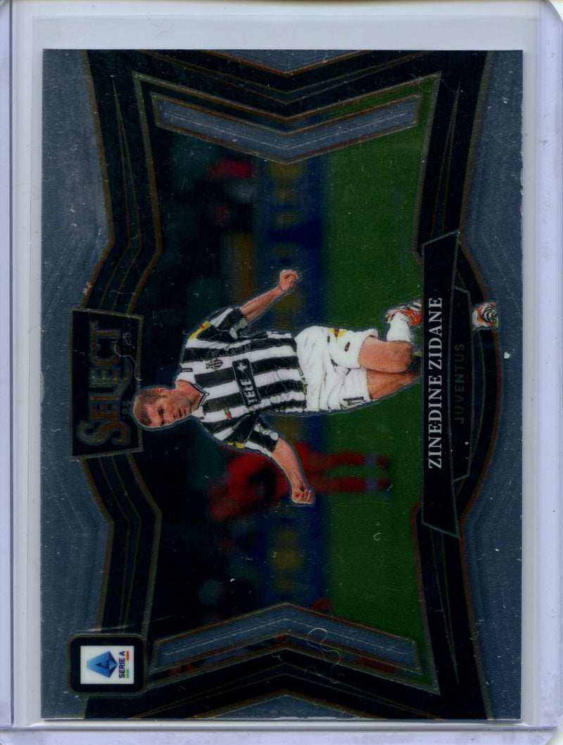 2024-25 Panini Select Serie A Zinedine Zidane Field Level