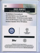 2025-26 Topps Finest UEFA Denzel Dumfries