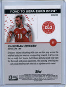 2023-24 Topps Pristine Road To Euro Christian Eriksen Refractor