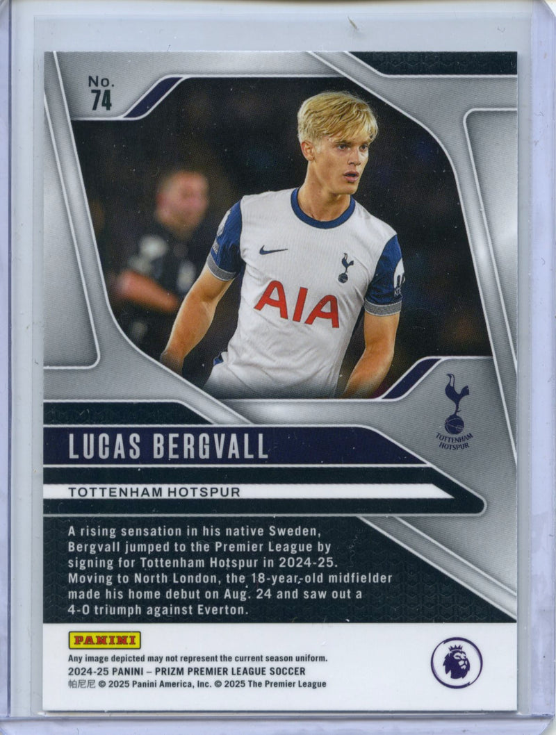 2024-25 Panini Prizm Premier League Lucas Bergvall