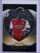 2021-22 Panini Prizm Premier League Bukayo Saka Brilliance